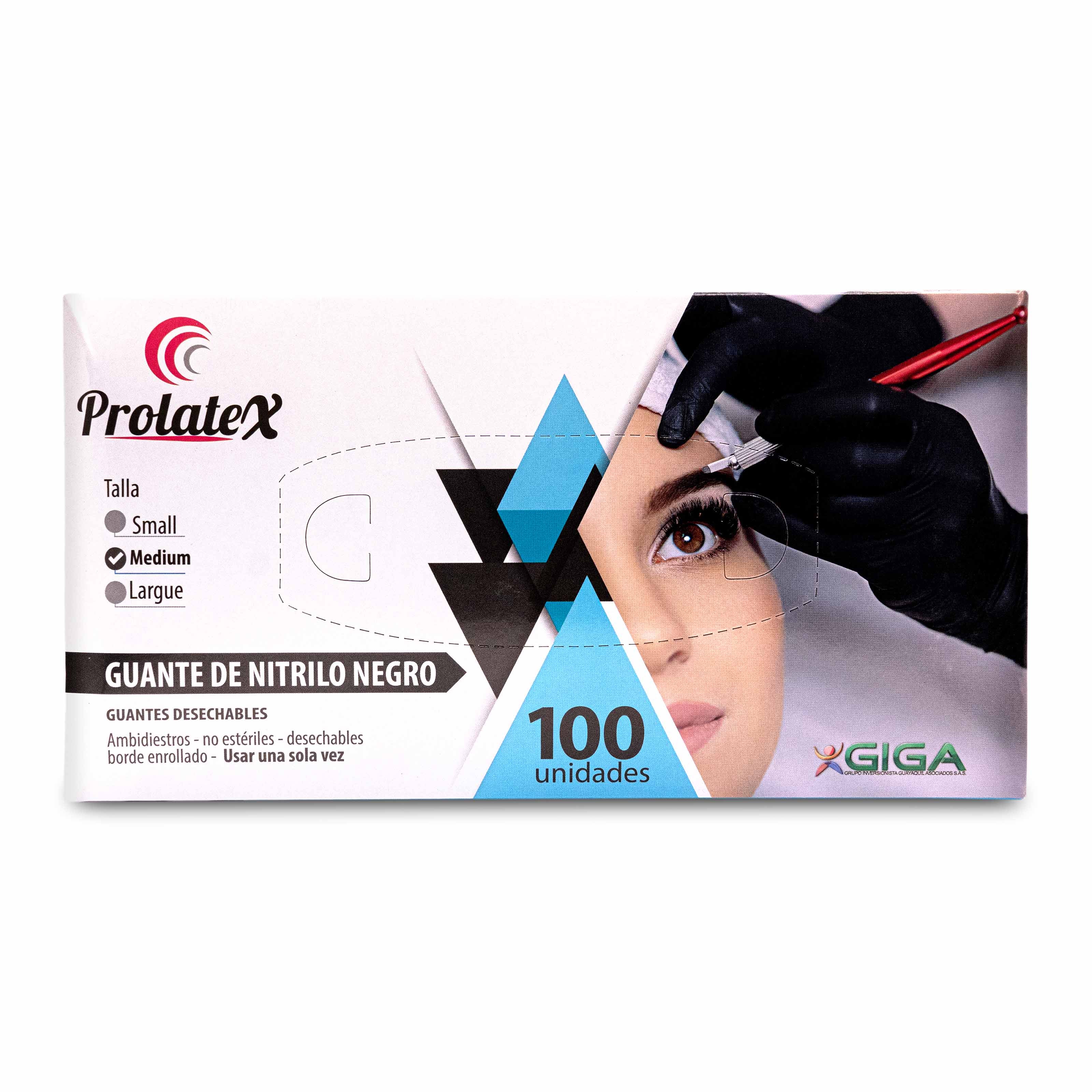 Guantes de Nitrilo Negro