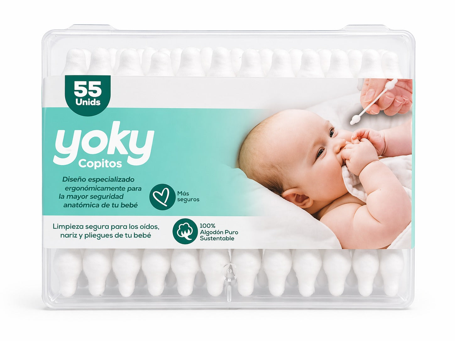 Copitos de Algodón Yoky | 100% Natural – Normal y Bebés